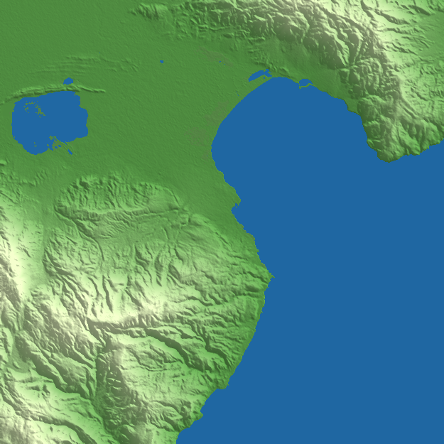Santa Cruz de Barahona terrain preview