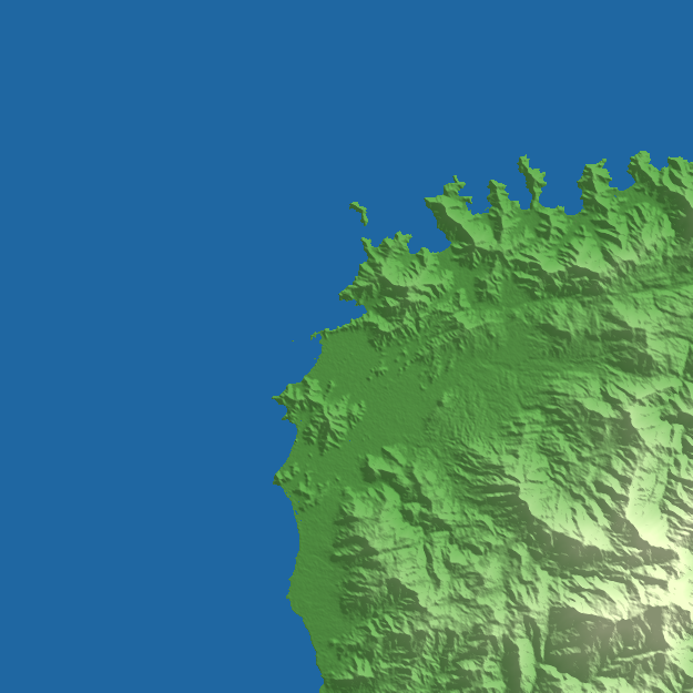 Santa Marta terrain preview