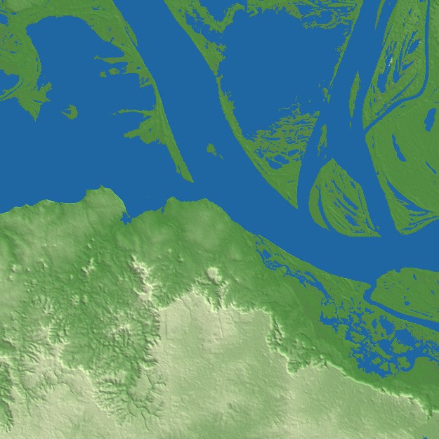 Santarém terrain preview