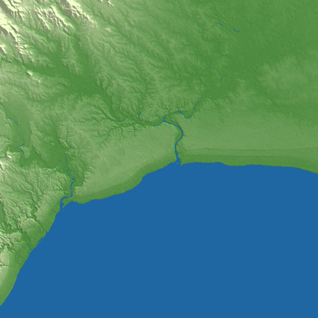 Santo Domingo terrain preview