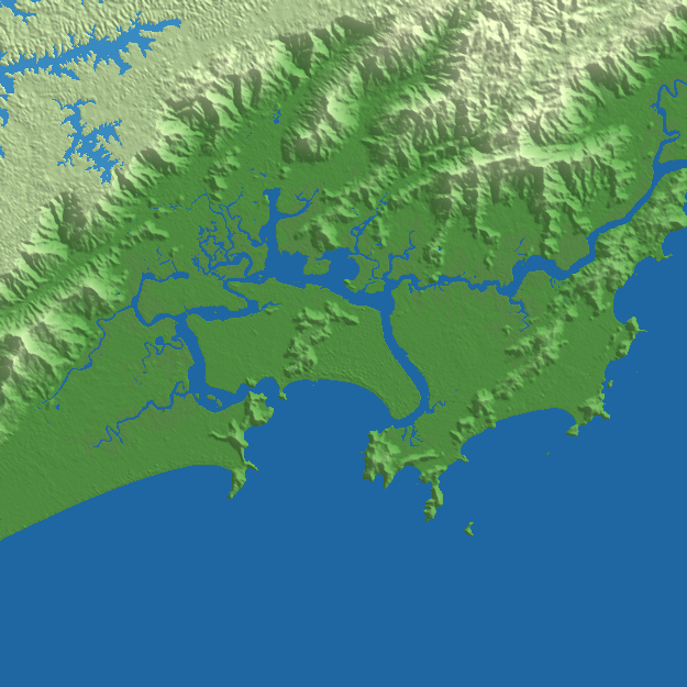 Santos terrain preview
