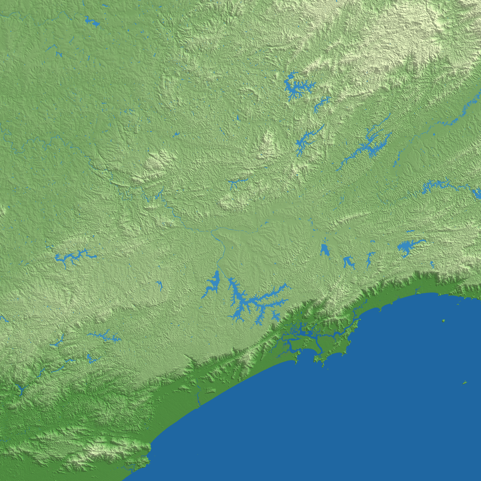 São Paulo terrain preview