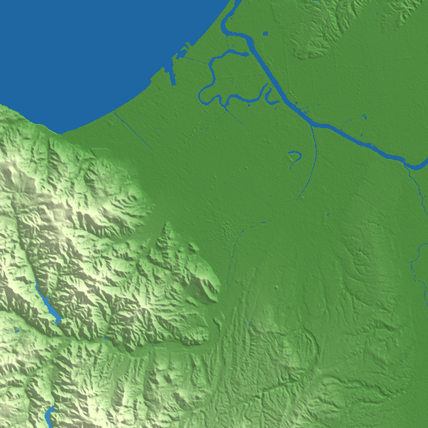 Sapporo terrain preview