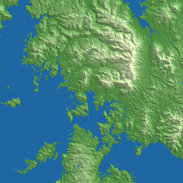 Sasebo terrain preview