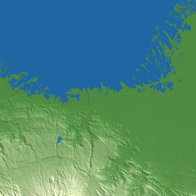 Semarang terrain preview