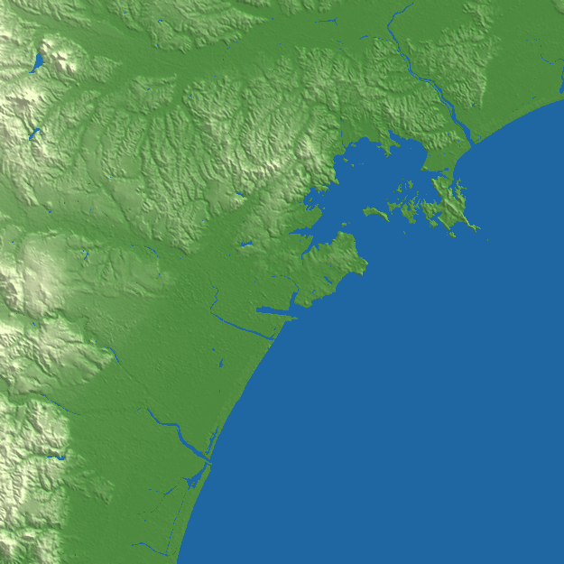 Sendai terrain preview