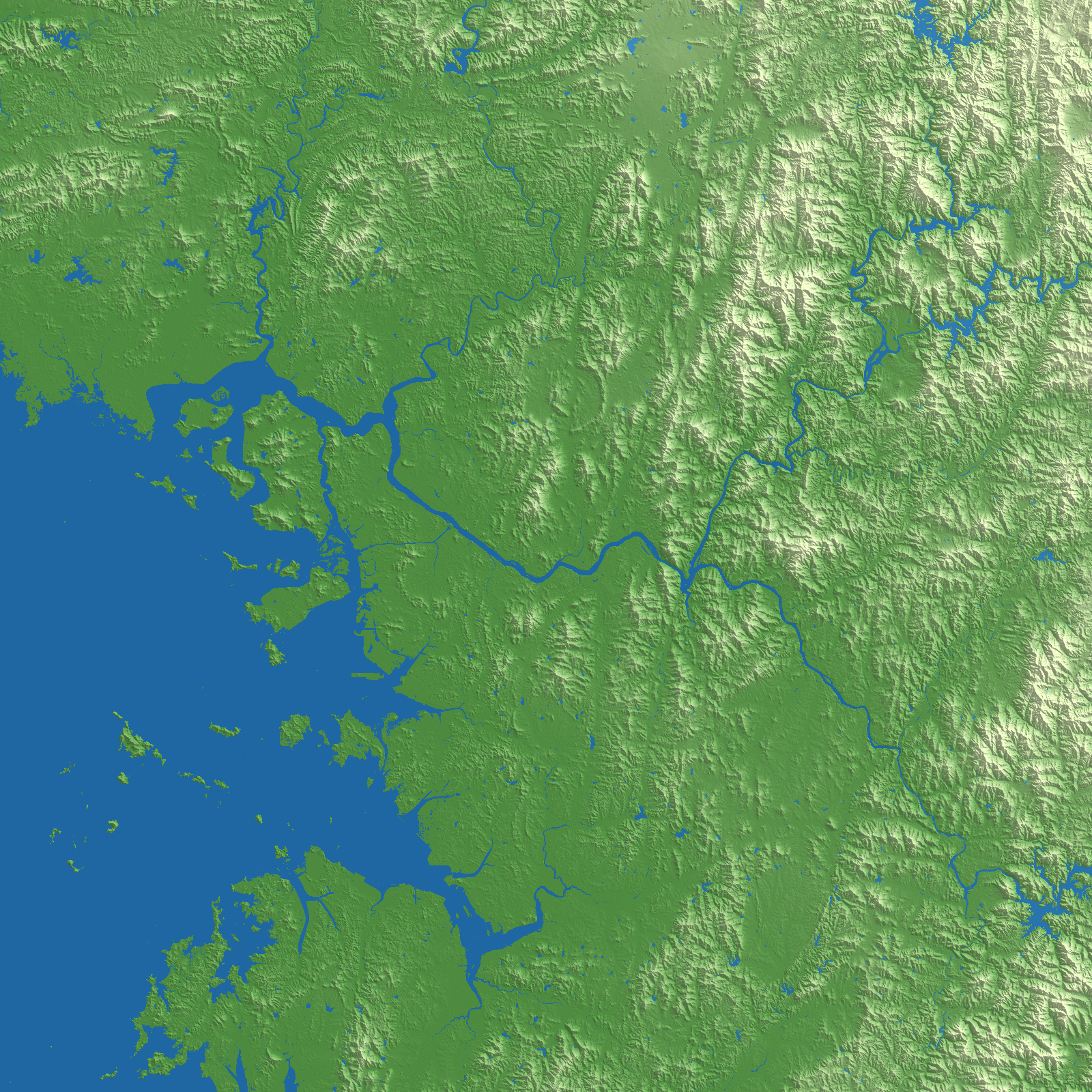 Seoul terrain preview