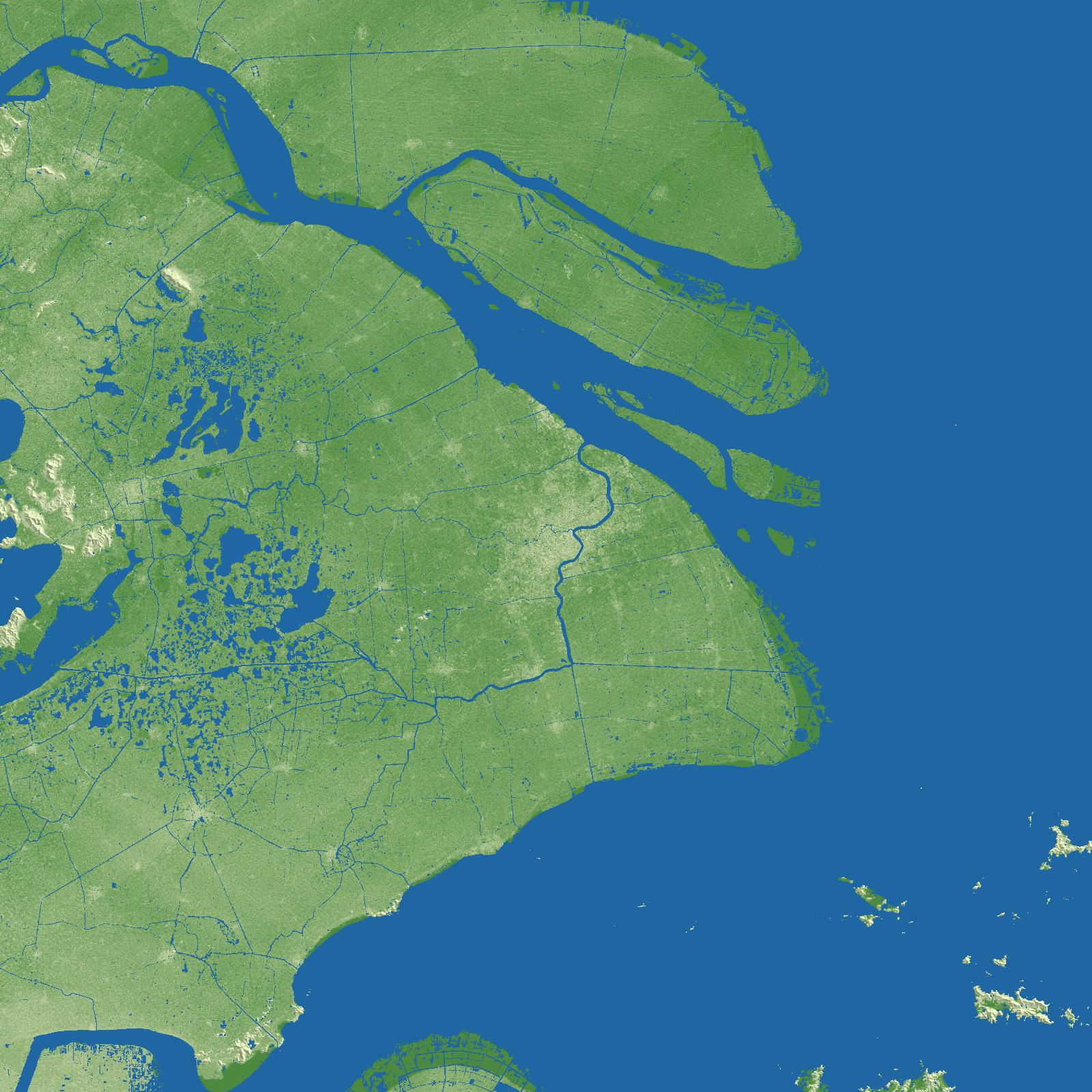 Shanghai terrain preview