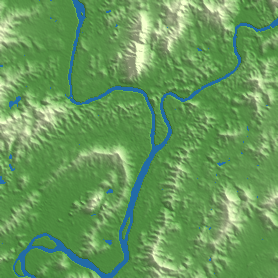 Shaoguan terrain preview