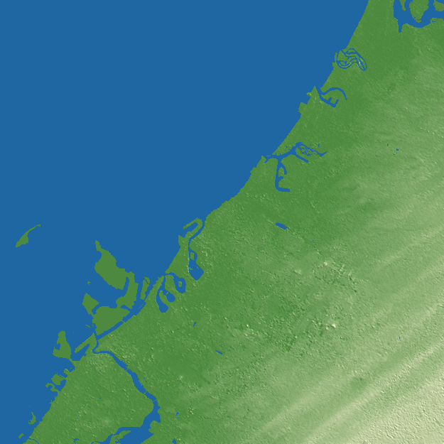 Sharjah terrain preview
