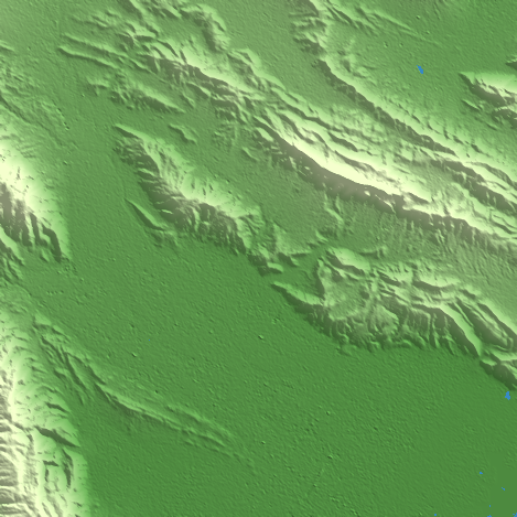 Shiraz terrain preview