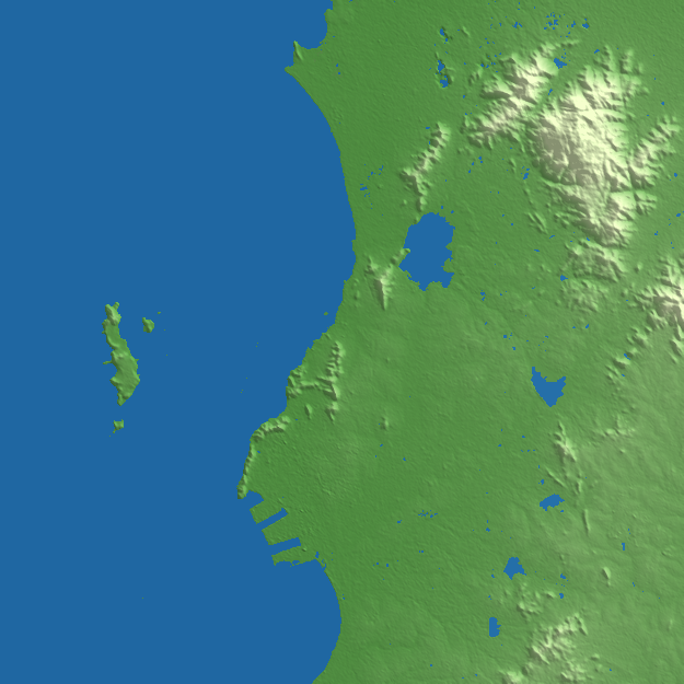 Si Racha terrain preview