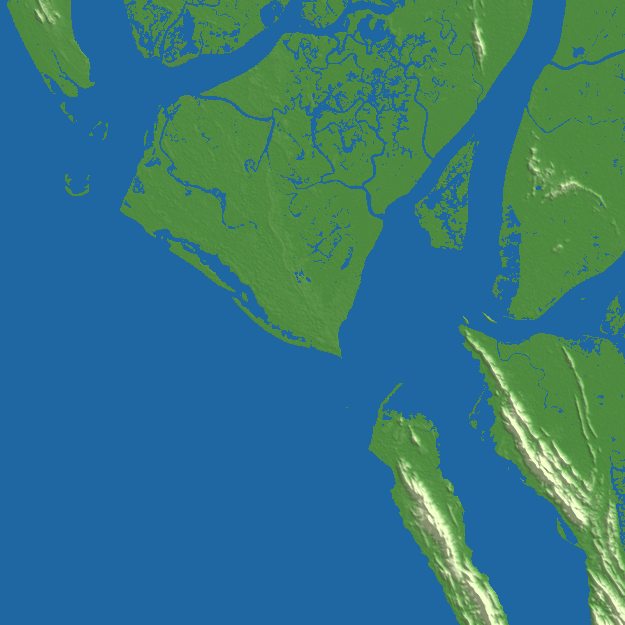 Sittwe terrain preview