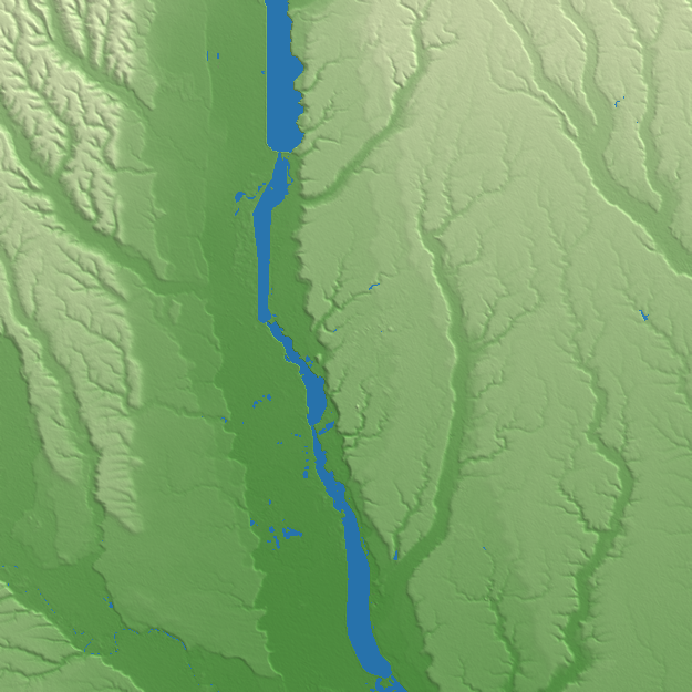 Slatina terrain preview