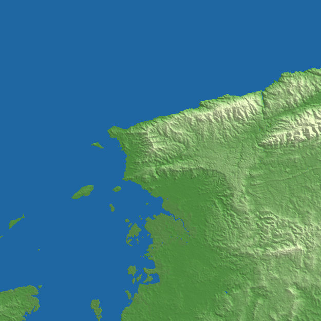Sorong terrain preview