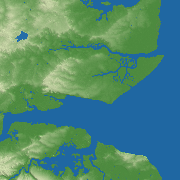 Southend-on-Sea terrain preview