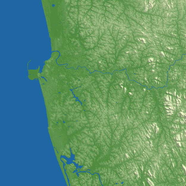 Sri Jayawardenepura Kotte terrain preview