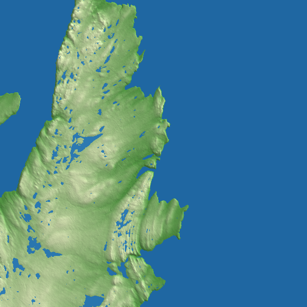 St. John's terrain preview