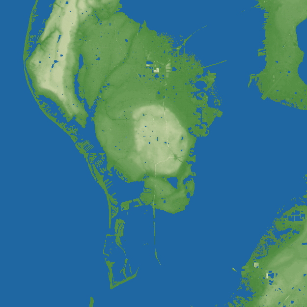 St. Petersburg terrain preview