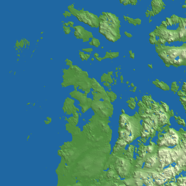 Stavanger terrain preview