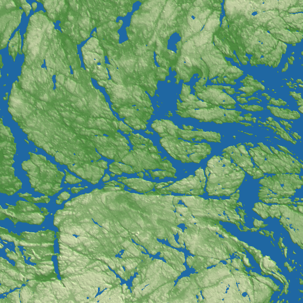 Stockholm terrain preview