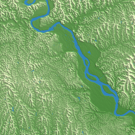 Suining terrain preview