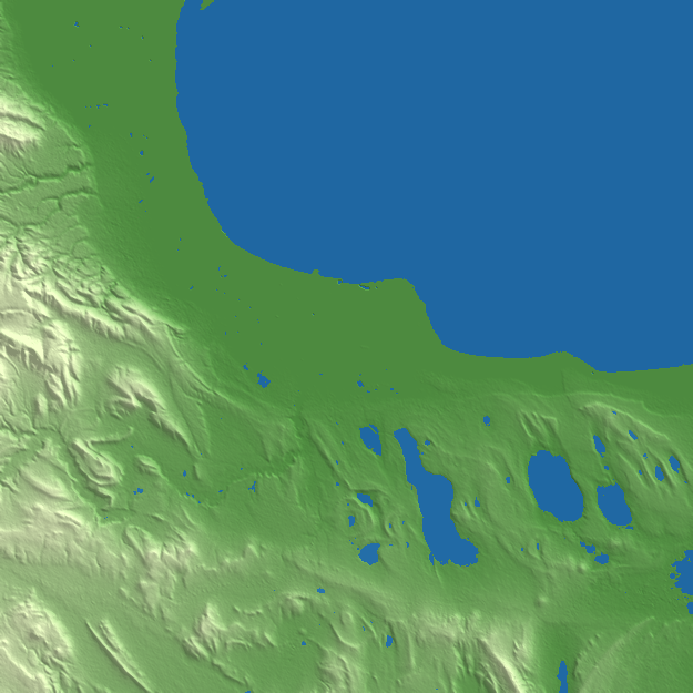 Sumqayit terrain preview