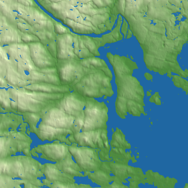 Sundsvall terrain preview