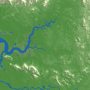 Sungai Petani terrain preview