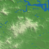 Sunshine Coast Region terrain preview