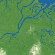 Surat Thani terrain preview
