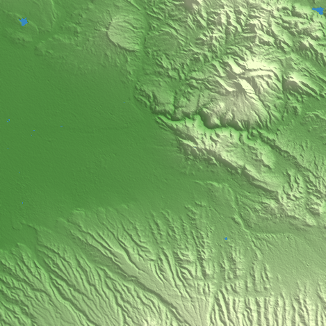 Tabriz terrain preview