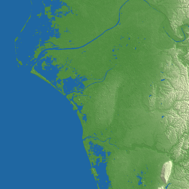 Tainan terrain preview