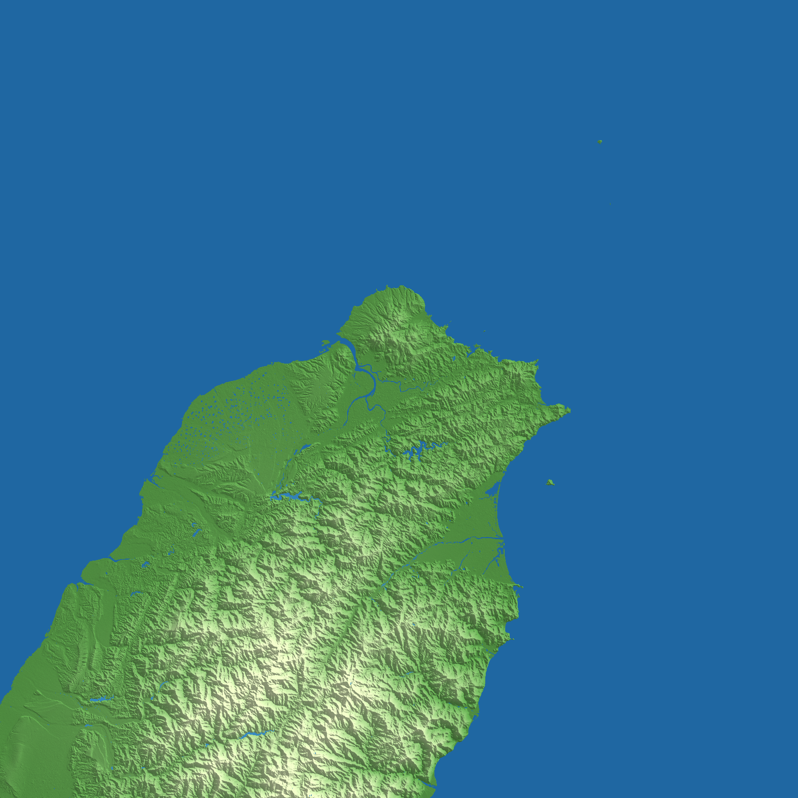 Taipei terrain preview