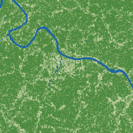 Tân An terrain preview