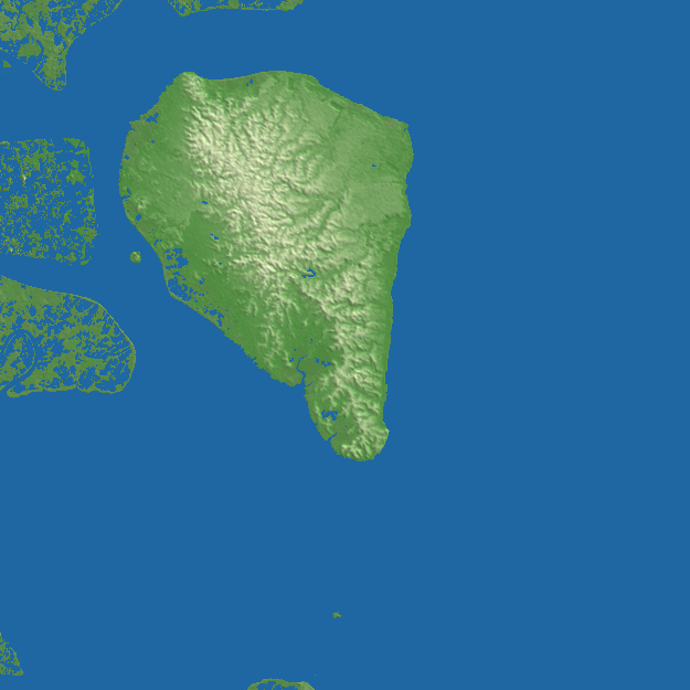 Tarakan terrain preview