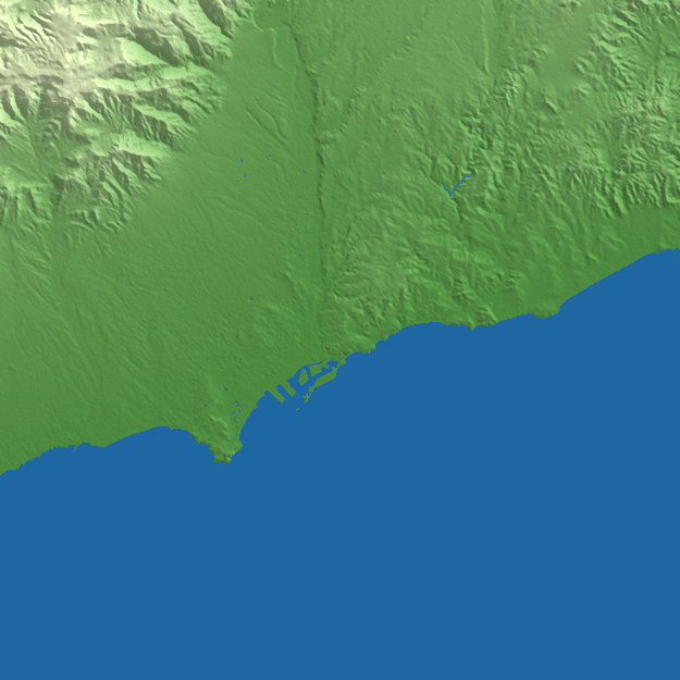 Tarragona terrain preview