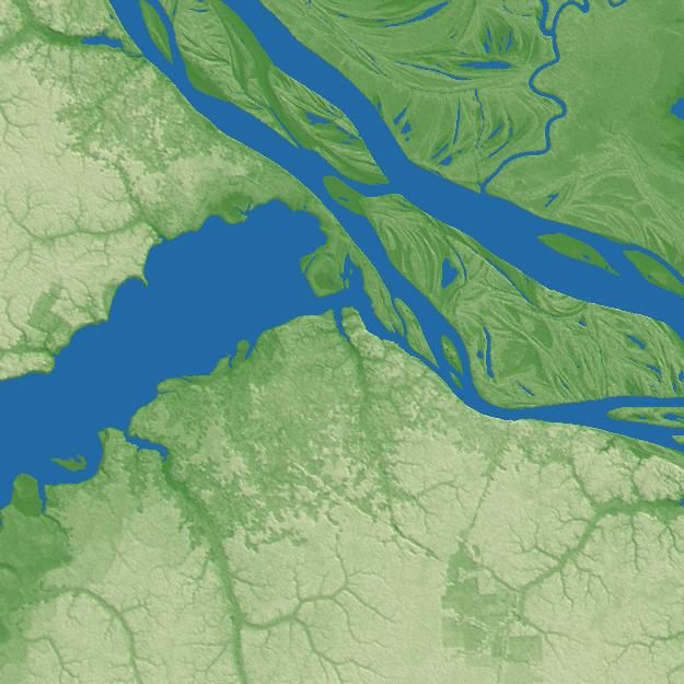 Tefé terrain preview