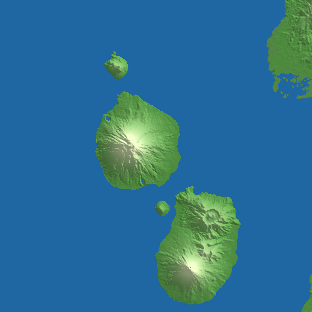 Ternate terrain preview