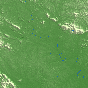 Thái Nguyên terrain preview