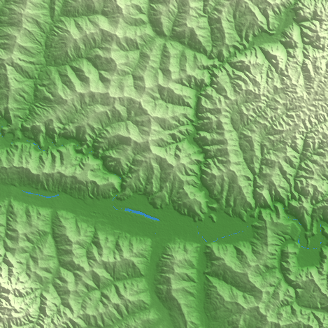 Tianshui terrain preview