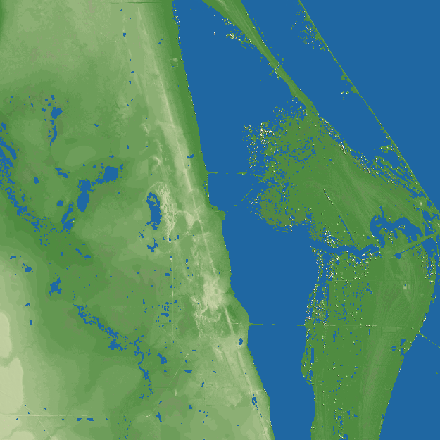 Titusville terrain preview