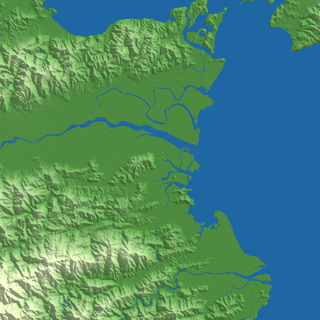 Tokushima terrain preview
