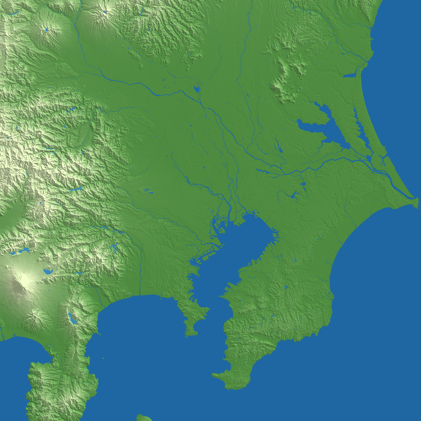 Tokyo terrain preview