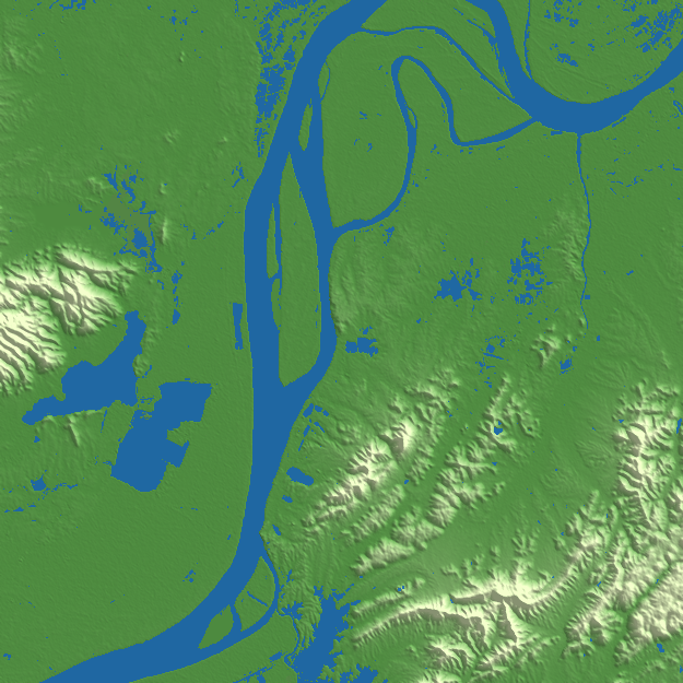 Tongling terrain preview