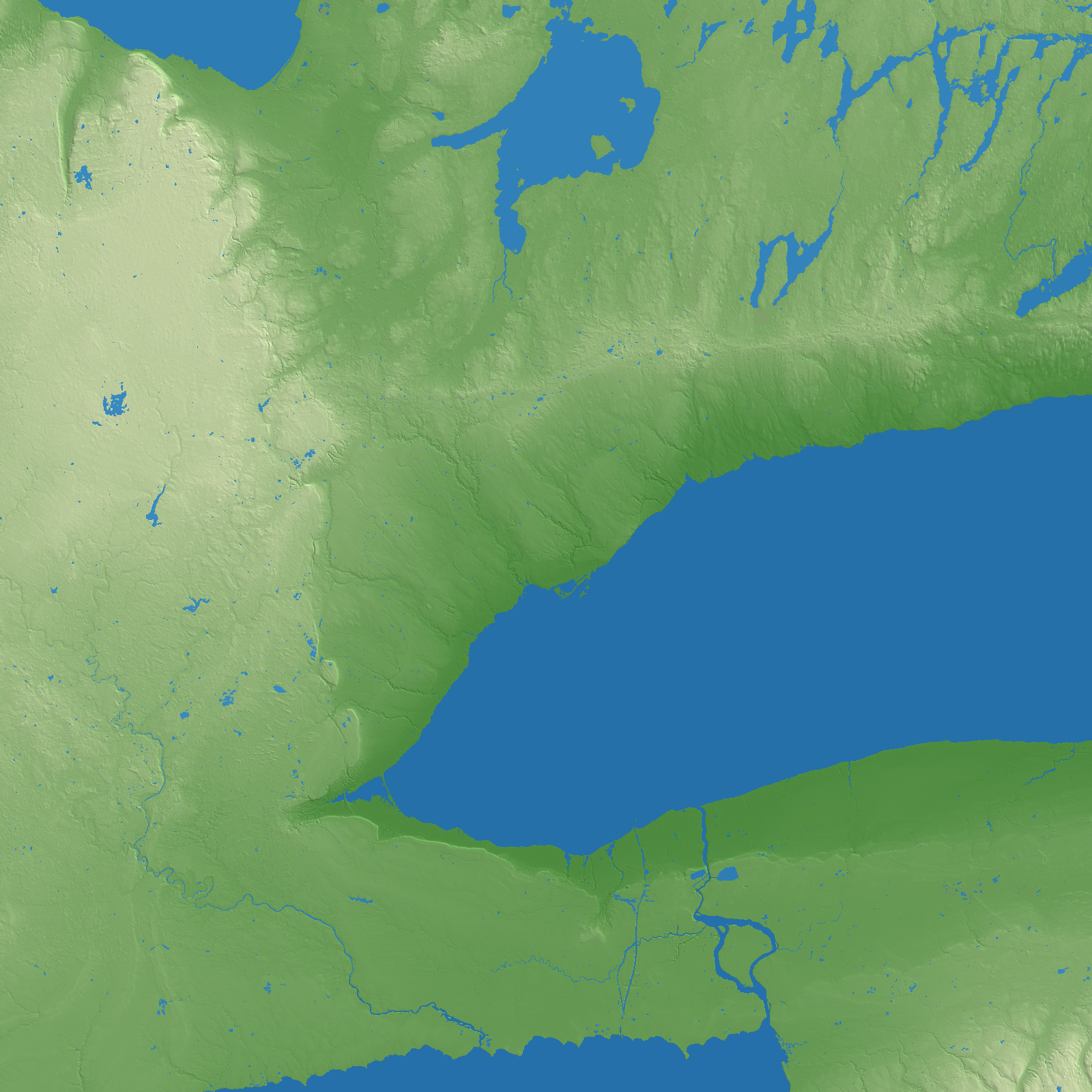Toronto terrain preview