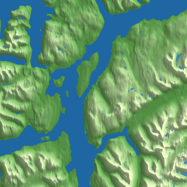 Tromsø terrain preview