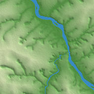 Tshikapa terrain preview