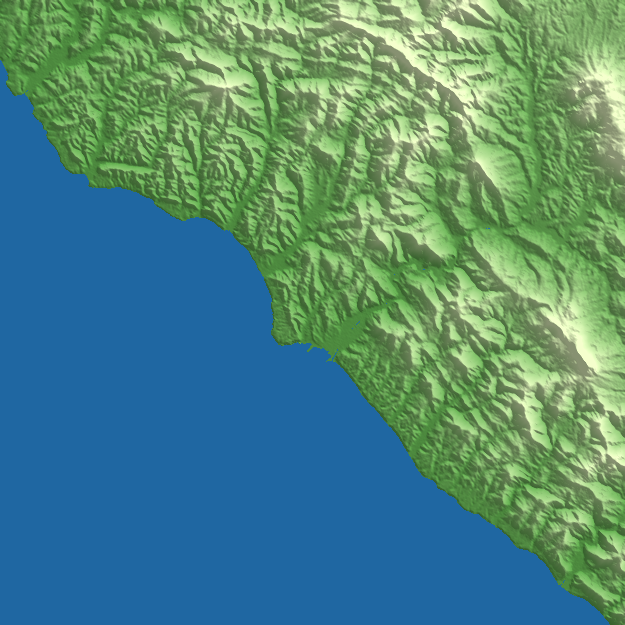 Tuapse terrain preview