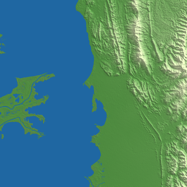 Turbo terrain preview